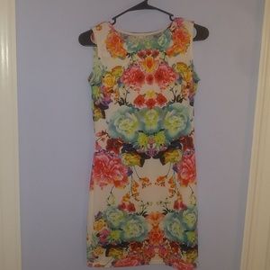 Floral bodycon  dress